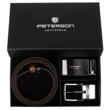 Подарунковий набір Peterson PTN KL-B004-S001 BLACK-BROWN Подарунковий набір Peterson PTN KL-B004-S001 BLACK-BROWN