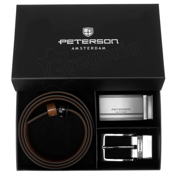 Подарочный набор Peterson PTN KL-B006-S001 BLACK-BROWN