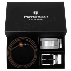 Подарочный набор Peterson PTN KL-B007-S001 BLACK-BROWN