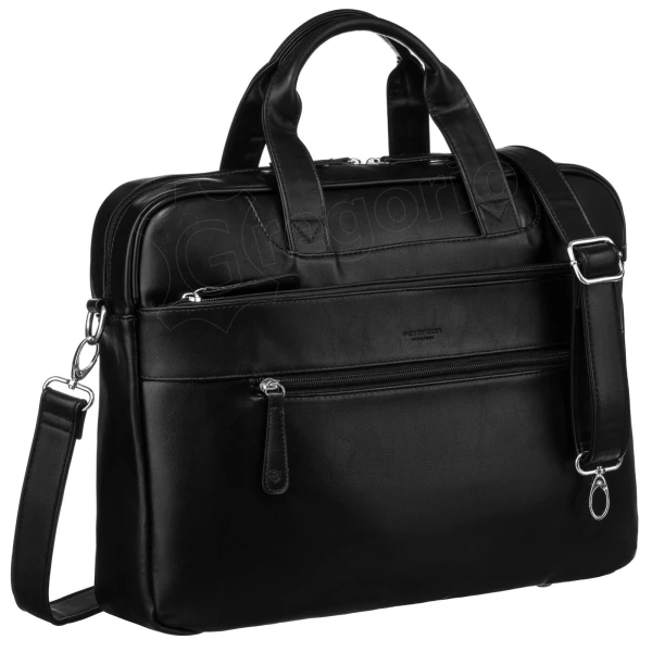 Чоловічий портфель із екошкіри Peterson PTN LAP-1703