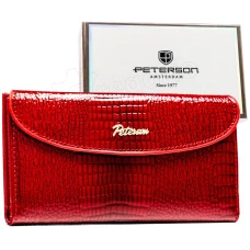 Жіночий шкіряний гаманець Peterson PTN-POR-03-RS