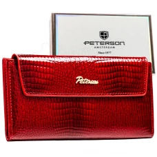 Жіночий шкіряний гаманець Peterson PTN-POR-04-RS