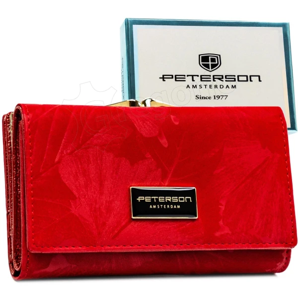 Жіночий шкіряний гаманець Peterson PTN PS108-MLF