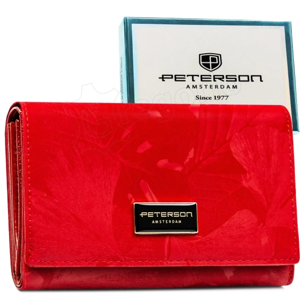 Жіночий шкіряний гаманець Peterson PTN PS112-MLF