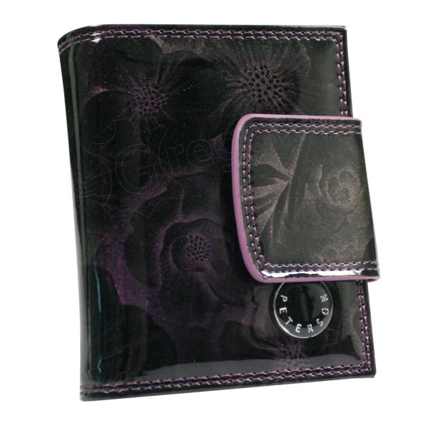 Жіночий гаманець із натуральної шкіри та екошкіри Peterson PTN PS329-FDS