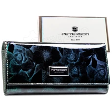 Жіночий гаманець із натуральної шкіри та екошкіри Peterson PTN PS401-FDS