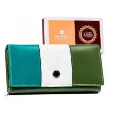 Жіночий шкіряний гаманець Peterson PTN RD-12-GCL-S