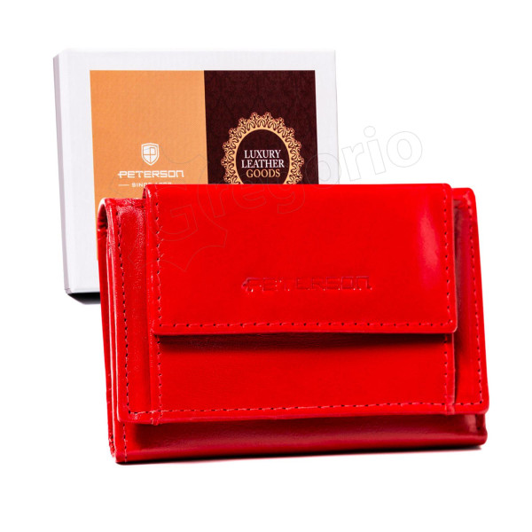 Женский кошелек из экокожи Peterson PTN RD-AL5617-MCL