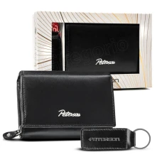 Жіночий шкіряний гаманець Peterson PTN SET-D-02-KCS