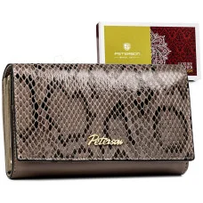 Жіночий шкіряний гаманець Peterson PTN SM-466