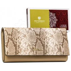 Жіночий шкіряний гаманець Peterson PTN SM-467