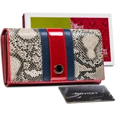 Жіночий шкіряний гаманець Peterson PTN ST-415 SNAKE Жіночий шкіряний гаманець Peterson PTN ST-415 SNAKE