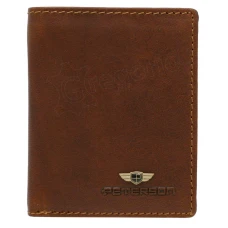 Мужской кожаный кошелек Peterson PTN WL-0904-COM