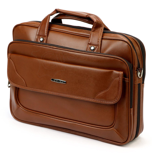 Мужской портфель из экокожи Ormi PU-3507#