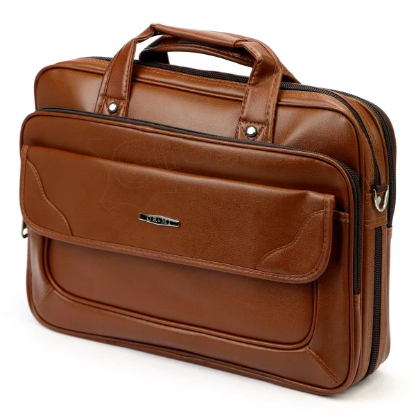 Чоловічий портфель із екошкіри Ormi PU-3507#