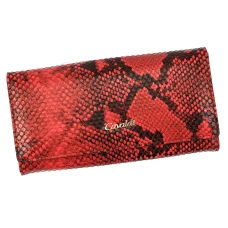 Жіночий гаманець із натуральної шкіри та екошкіри Cavaldi PX24-DNH