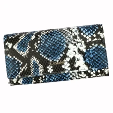 Жіночий гаманець із натуральної шкіри та екошкіри Cavaldi PX28-DNH