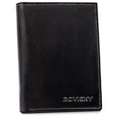 Мужской кожаный кошелек Rovicky R-RM-10-GCL Мужской кожаный кошелек Rovicky R-RM-10-GCL