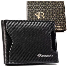 Чоловічий шкіряний гаманець Rovicky R-RM-21-GCL-CF Чоловічий шкіряний гаманець Rovicky R-RM-21-GCL-CF