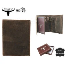 Чоловічий шкіряний гаманець Always Wild RM-04-BAW BUFFALO