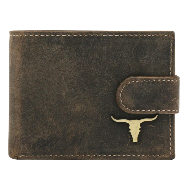 Чоловічий шкіряний гаманець Always Wild RM-24-15L-BAW