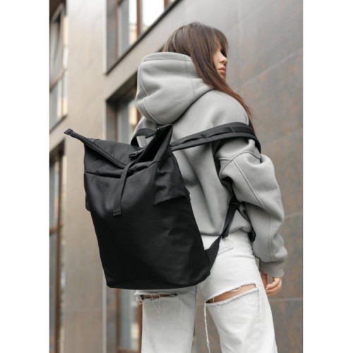 Жіночий рюкзак ролл Sambag RollTop KZN тканевий