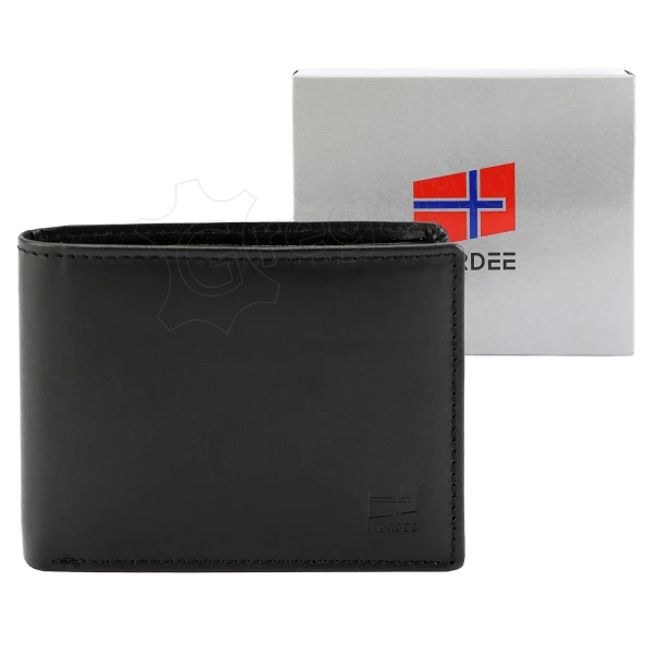Чоловічий шкіряний гаманець Nordee SLANGE 035