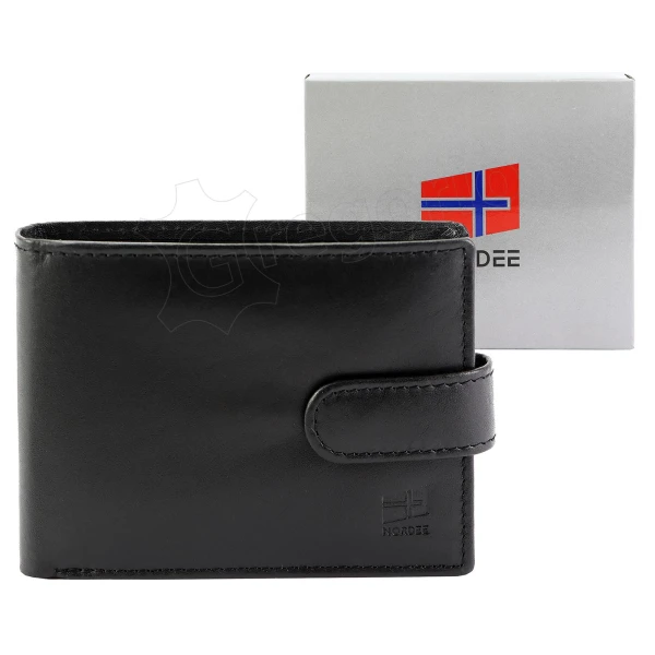 Чоловічий шкіряний гаманець Nordee SLANGE 8806A