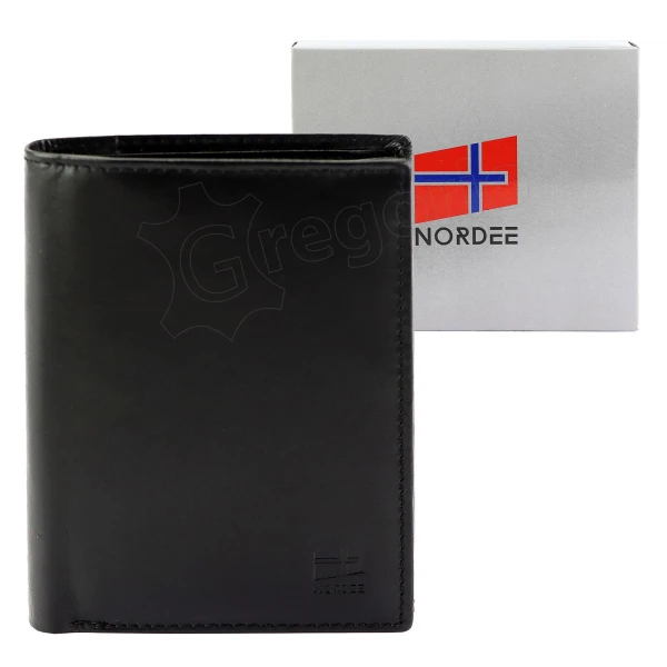 Чоловічий шкіряний гаманець Nordee SLANGE N4