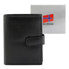 Чоловічий шкіряний гаманець Nordee SLANGE N4L Чоловічий шкіряний гаманець Nordee SLANGE N4L