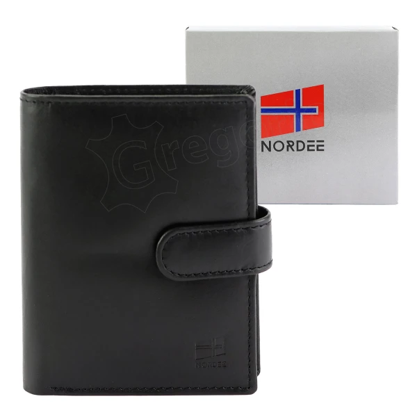 Чоловічий шкіряний гаманець Nordee SLANGE N4L