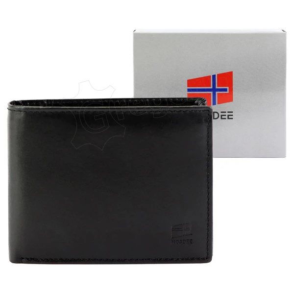 Чоловічий шкіряний гаманець Nordee SLANGE N992