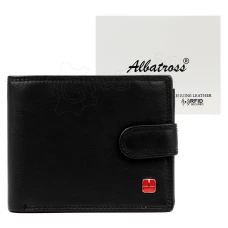 Мужской кожаный кошелек Albatross SN MW4Z RFID