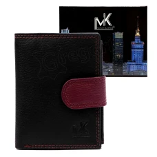 Мужской кожаный кошелек Money Kepper SN5131B MCN RFID