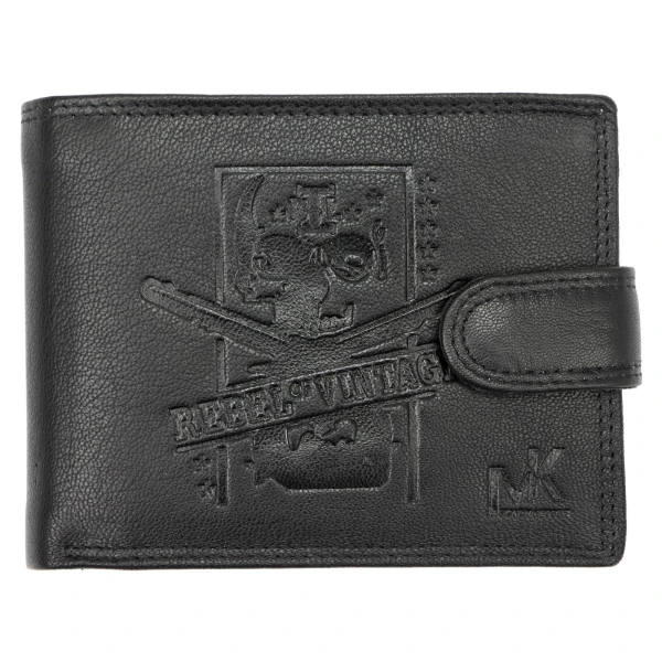 Чоловічий шкіряний гаманець Money Kepper TCC 5600B-6 RFID