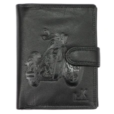 Чоловічий шкіряний гаманець Money Kepper TCC 5601B-4 RFID