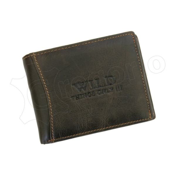 Мужской кожаный кошелек Always Wild Things Only 5501