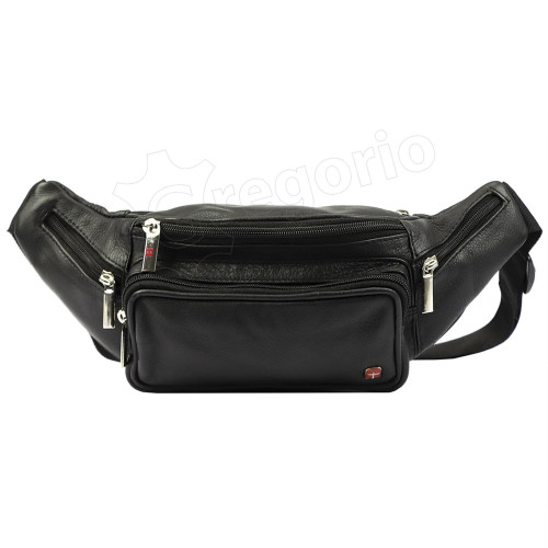 Чоловіча шкіряна сумка Albatross WB01 (waist bag)