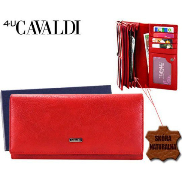 Жіночий шкіряний гаманець Cavaldi WE-D9