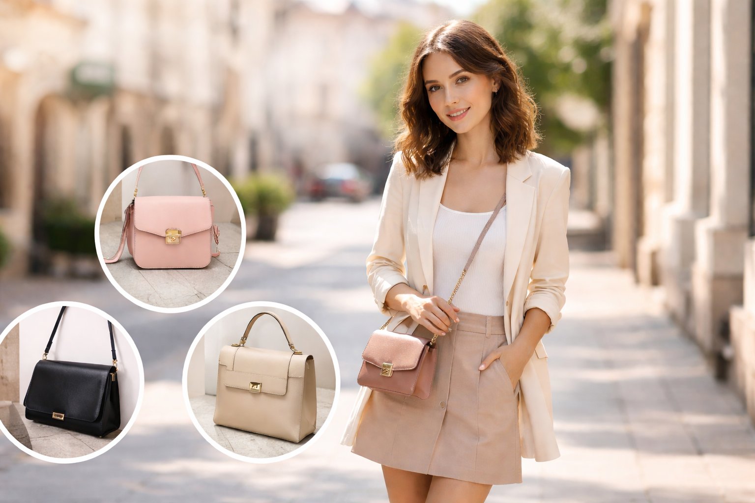 Як обрати сумку для невисокого зросту 